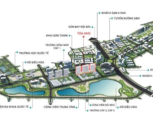 Căn hộ 96,87m2 3PN2WC, ký hợp đồng trực tiếp CĐT, giá từ 65 tr/m2, quanh khu vực Long Biên