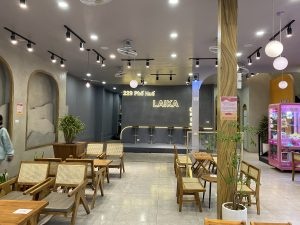 Siêu đẹp, cho thuê nhà mặt phố Tôn Thất Tùng, ĐĐ, DT: 55m2 x 2T, MT: 7m. Giá thuê: 45tr/tháng