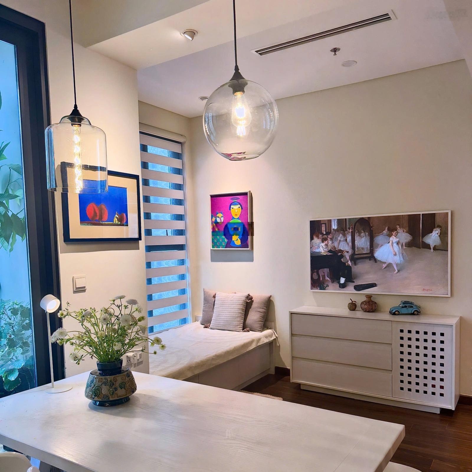 Chính chủ cần bán căn 2PN+1 DT 63m2 Full Nội thất, View nội khu tòa D Masteri West Hieghts