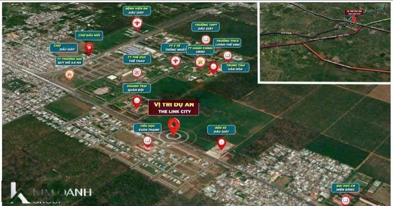 Nhận đặt chỗ đất nền - nhà phố ngay trung tâm hành chính Dầu Giây