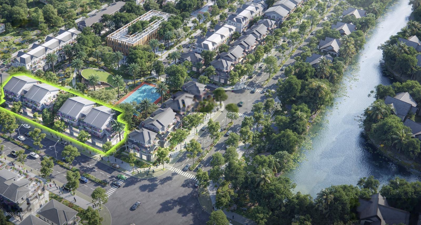 Chuyển nhượng Shop Villa Đơn Lập Mùa Xuân - 240m2