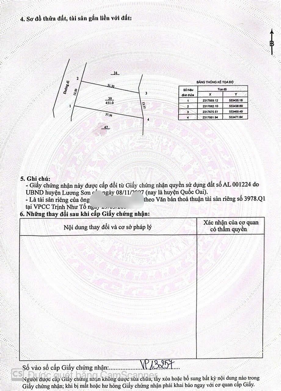 siêu phẩm nghỉ dưỡng tại Đồng Bèn, Quốc Oai, Hà Nội, 9,47 tỷ, 451 m2 hàng hiếm giá tốt