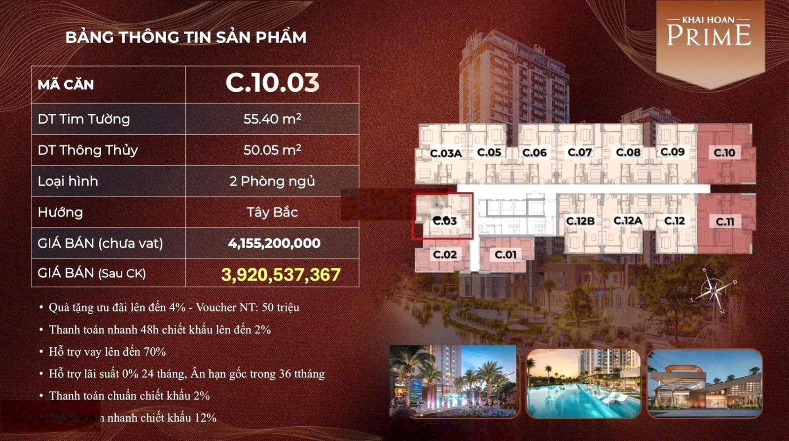 Căn 2PN - 1578 Lê Văn Lương, siêu đẹp, siêu rẻ - chỉ 780 triệu (20%) đến khi nhận nhà Khải Hoàn