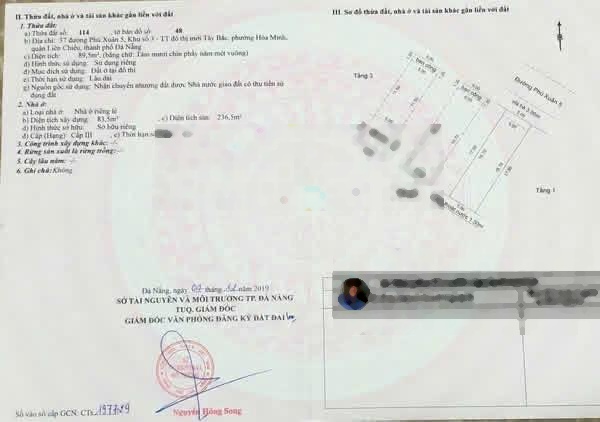 Nhà 3 tầng Phú Xuân 5, Vị trí trung tâm đầy đủ tiện ích bán kính 1km