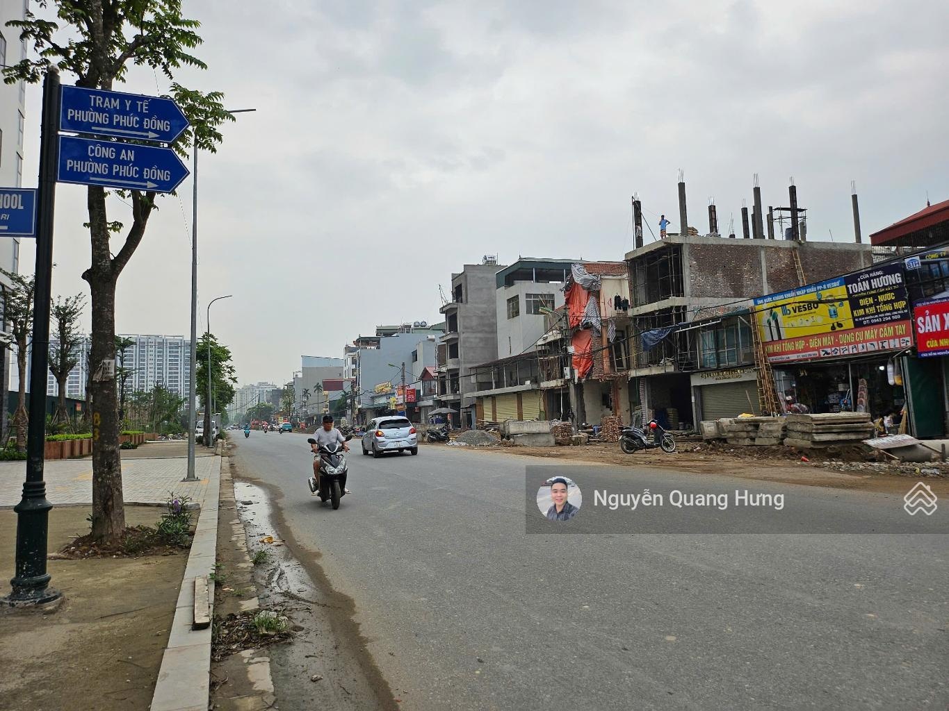 Bán đất Phúc Đồng DT 230m2, MT 10m - Mặt đường ô tô tránh, 5m ra phố Nguyễn Lam - giá đầu tư