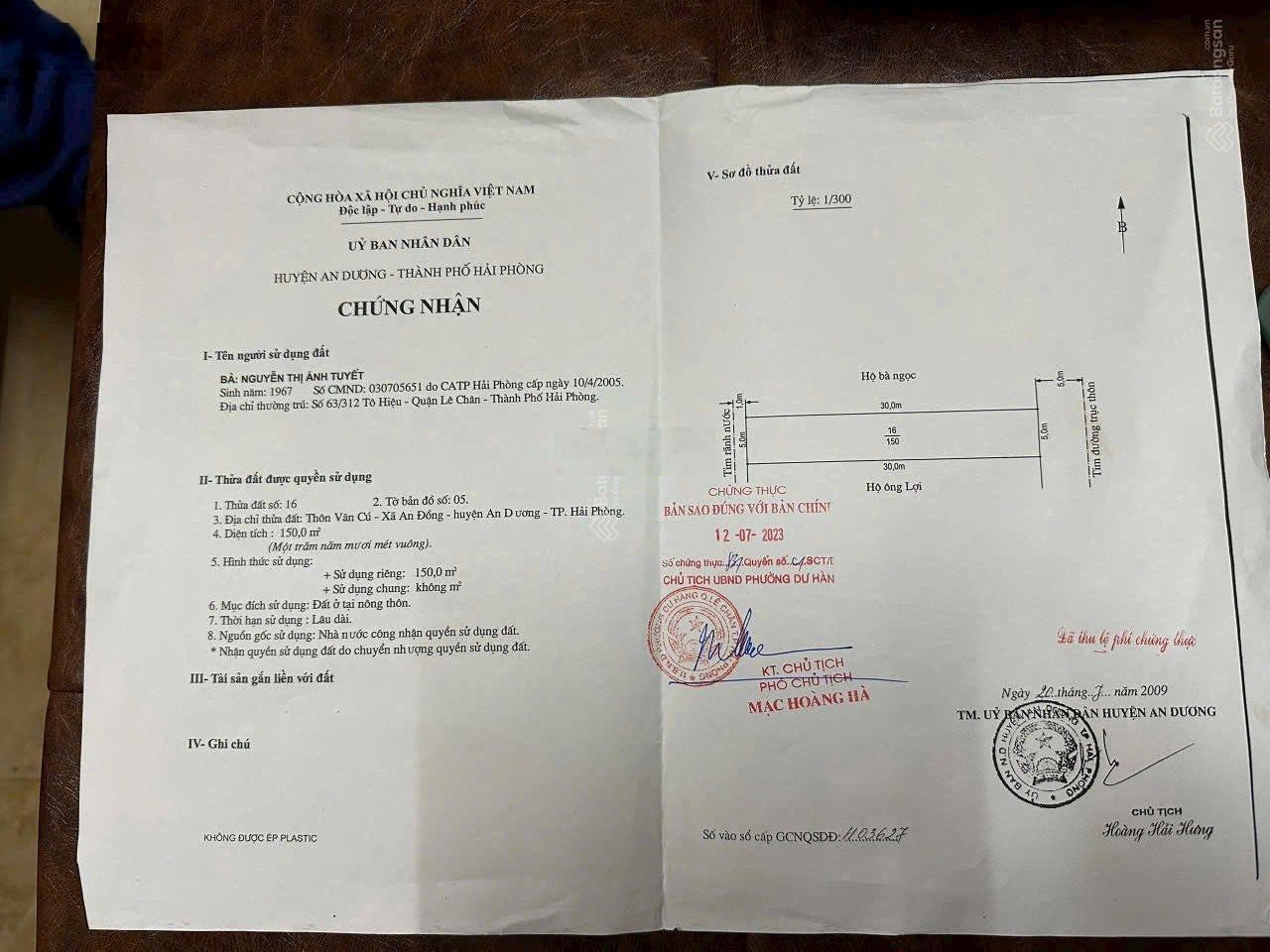 Cơ hội sở hữu lô đất mặt đường Hoàng Thế Trung, giá đầu tư