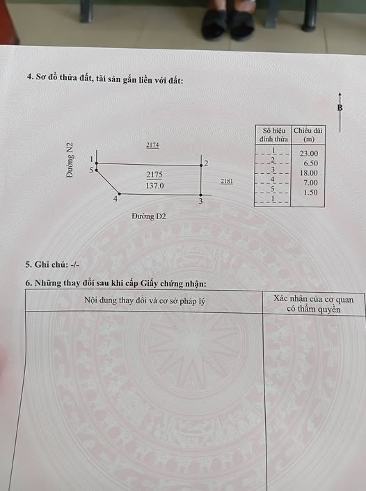Bán đất lô góc tại khu dân cư Hậu, Tuy Hòa, 137m2, mặt tiền đường 8m, giá 2,2 tỷ
