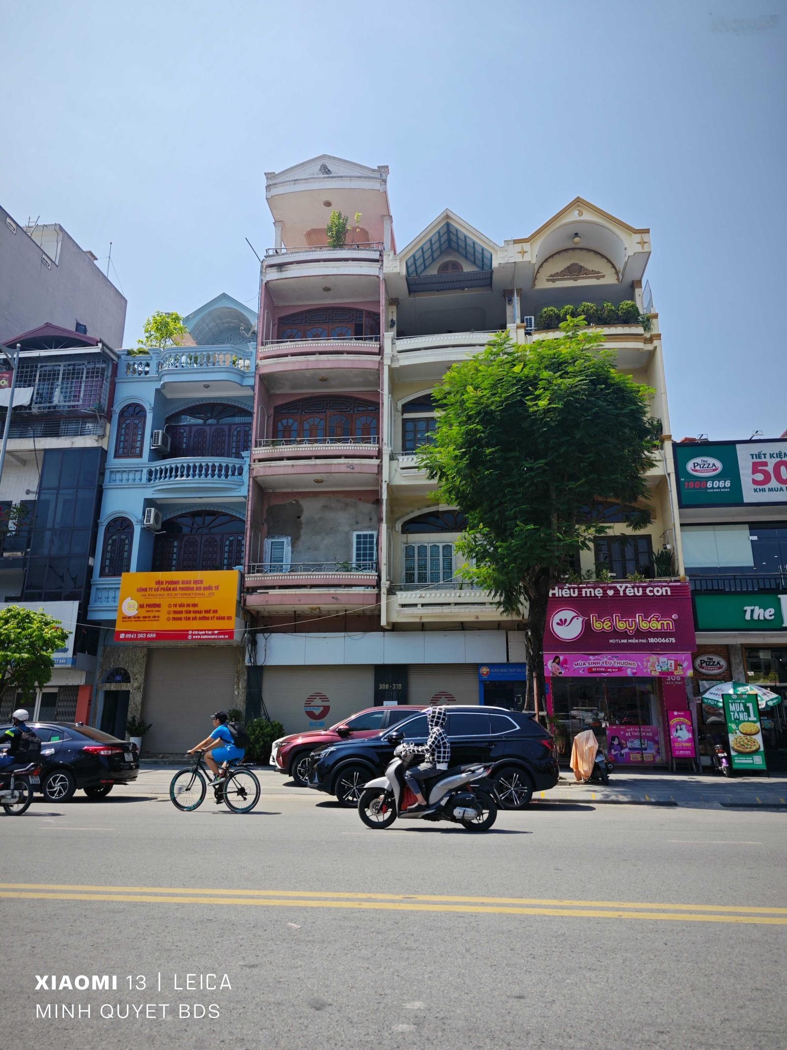 Bán nhà mặt đường Hai Bà Trưng đoạn hai chiều ô tô, mặt tiền 9m vuông đét, DT 170m2