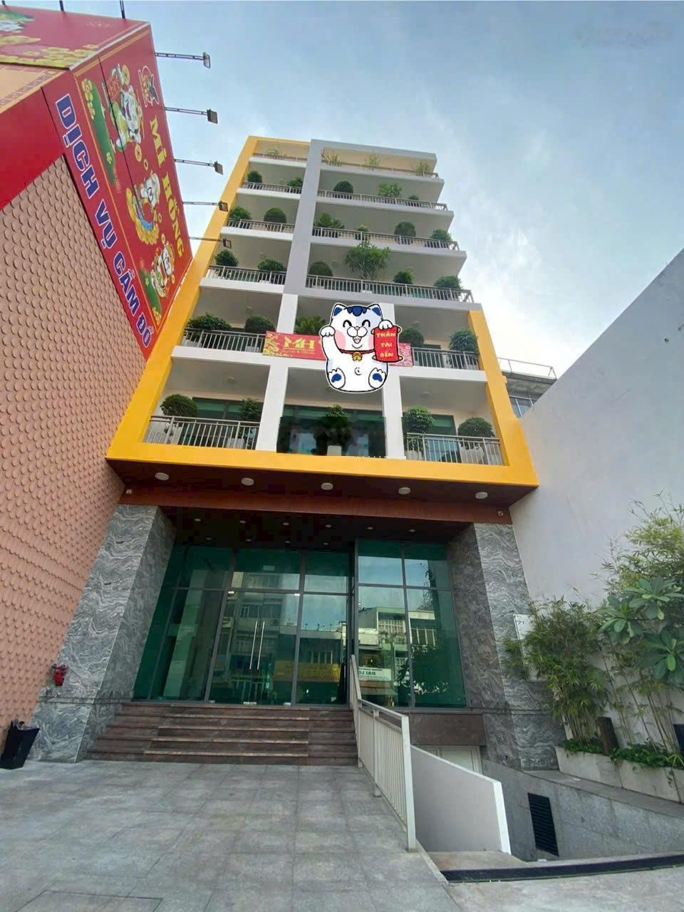 Bán tòa nhà mặt tiền Âu Cơ - Lạc Long Quân - DT: 8.5 x 23m - hầm + 6 tầng - giá bán: 40 tỷ TL