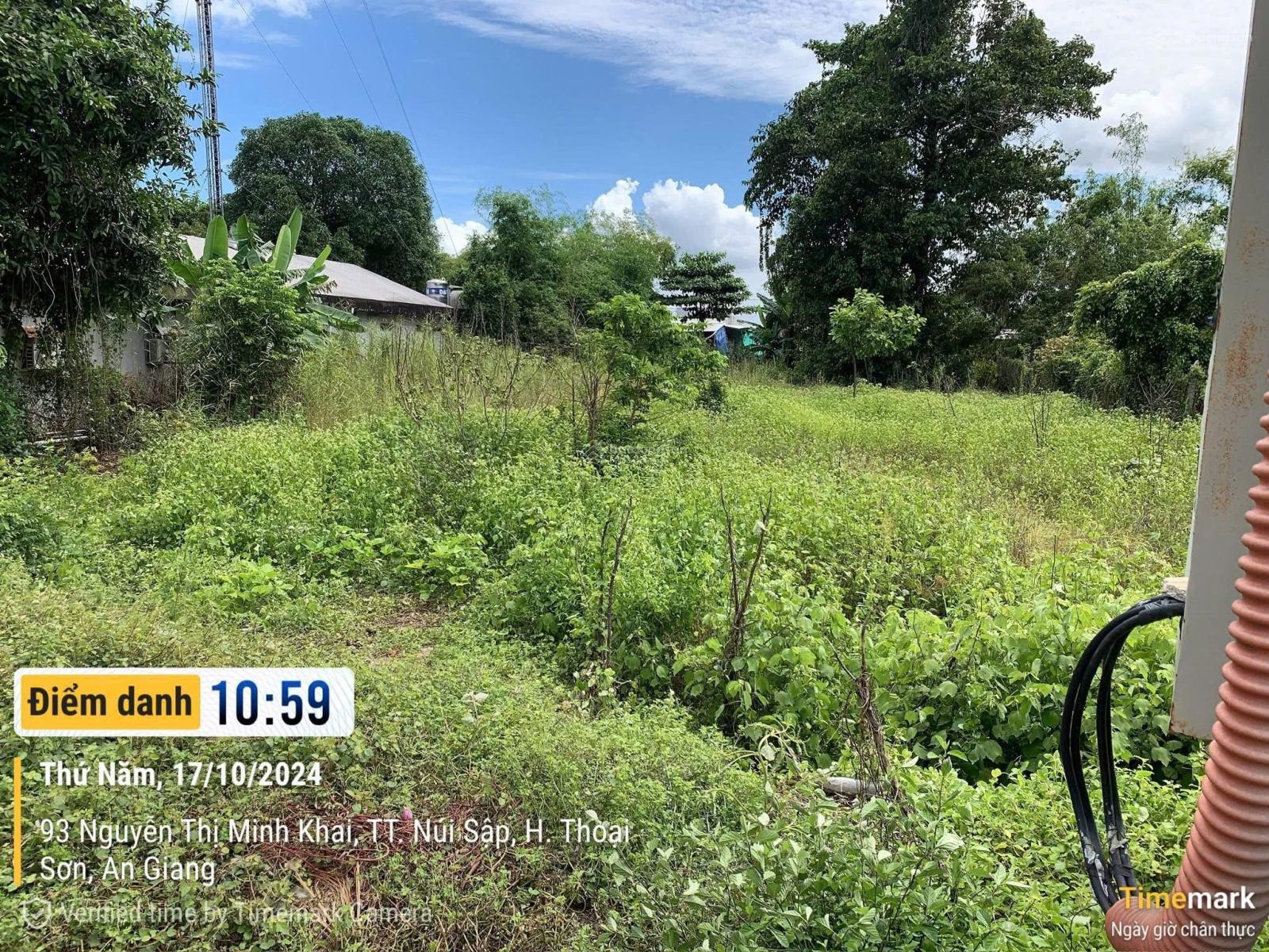 Cơ hội vàng sở hữu đất mặt tiền trung tâm Thị Trấn Núi Sập, Thoại Sơn