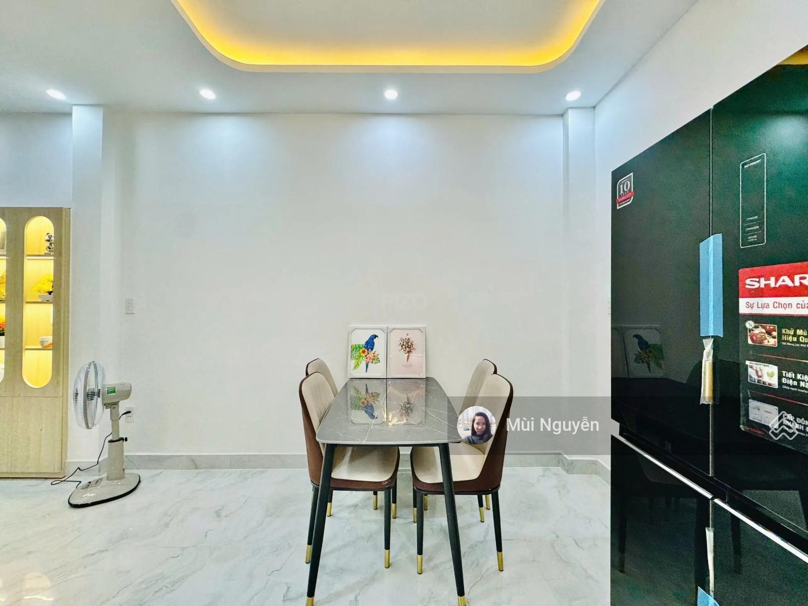 Bán nhà đường Tăng Bạt Hổ, Bình Thạnh - DT: 3,8x9m, nhà mới 3 tầng 3 phòng ngủ - Chỉ 6,3 tỷ