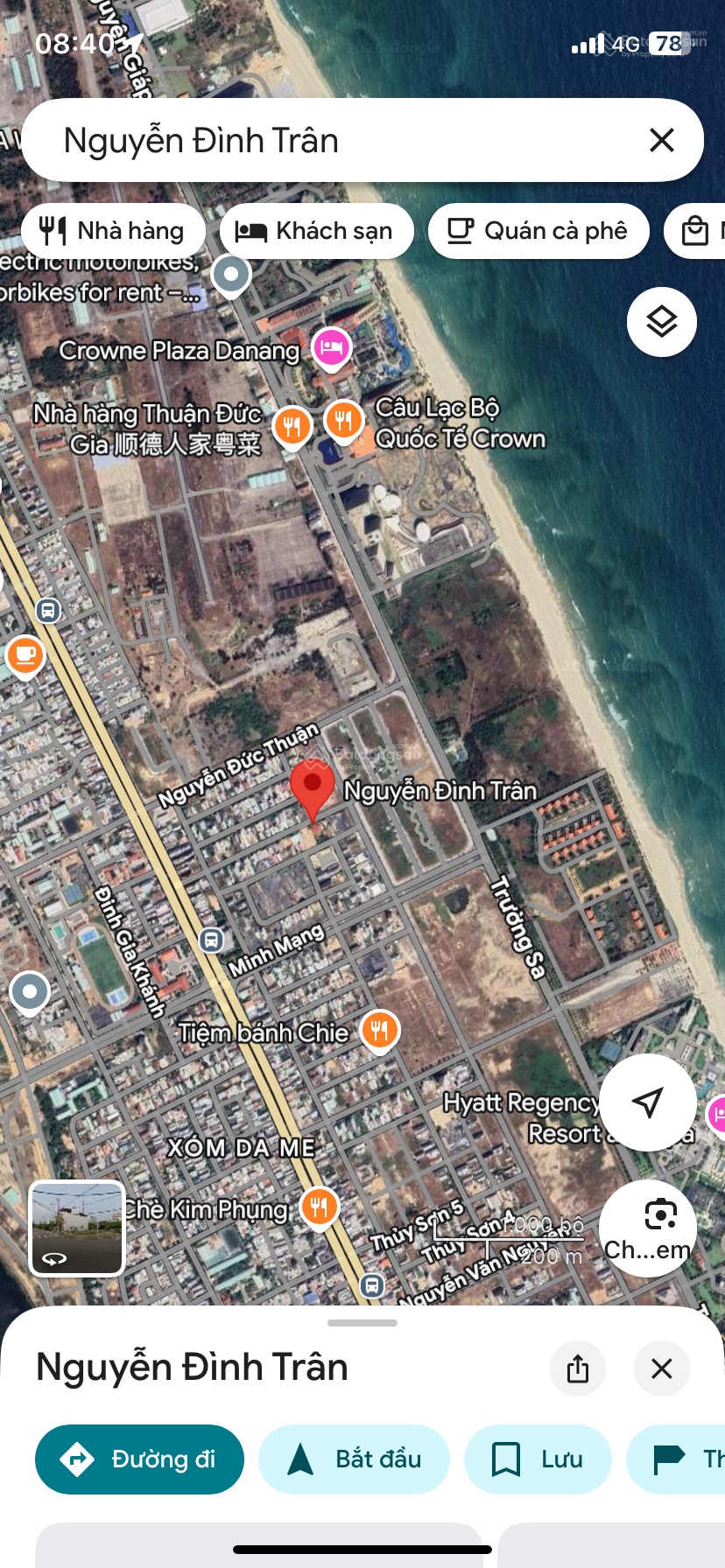 Bán đất mặt tiền đường 7m5 nguyễn đình trân khu biển sơn thuỷ