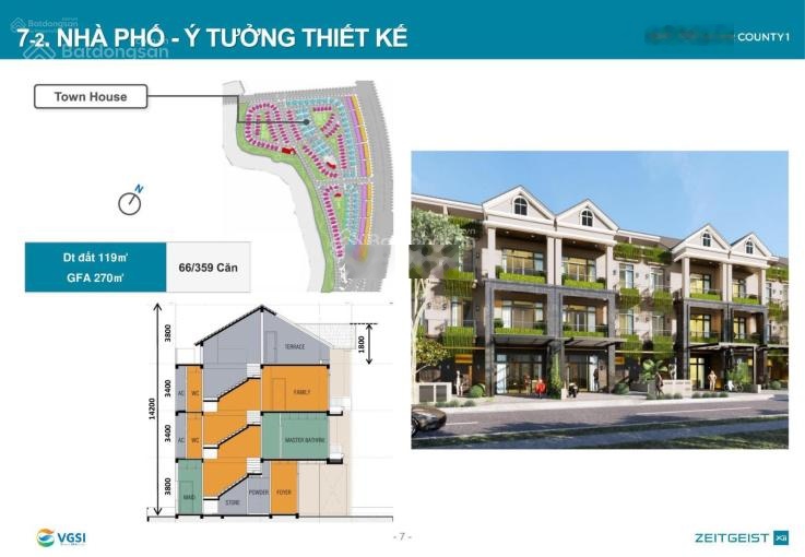 Bán nhanh nhà phố giá tốt Zeitgeist Nhà Bè, DT 7*17m, giá 17,2 tỷ. LH 0909209525 Thảo