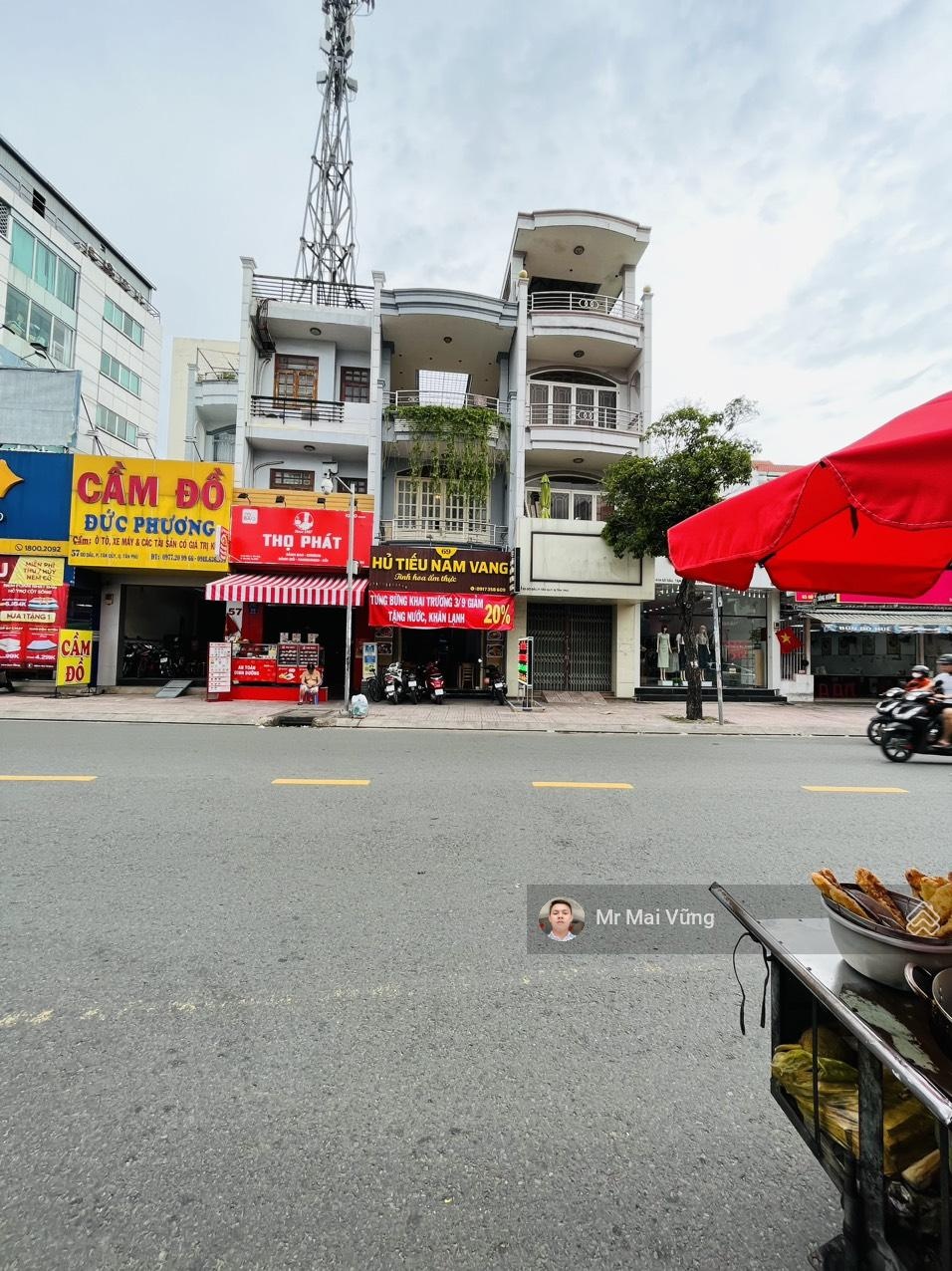 Bán nhà mặt tiền kinh doanh đường Gò Dầu, Phường Tân Quý, Quận Tân Phú. 4mx20m, 2 lầu, giá 17.3 tỷ