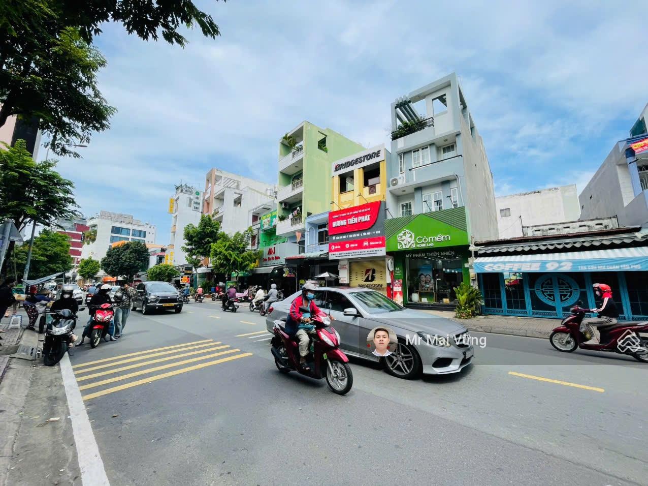 Bán nhà mặt tiền đường Tân Sơn Nhì, Phường Tân Sơn Nhì, Quận Tân Phú 4mx19.4m, giá 17.2 tỷ