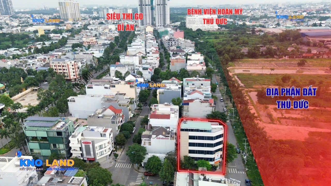 Giảm sâu 2,5 tỷ bán gấp toà nhà văn phòng kế Go, làng đại học quốc gia