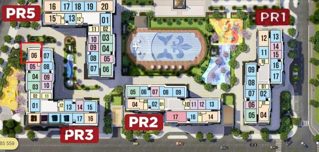 Chính chủ bán nhanh trong ngày căn góc 3PN tòa Paris 3 giá rẻ nhất LH 0969331288