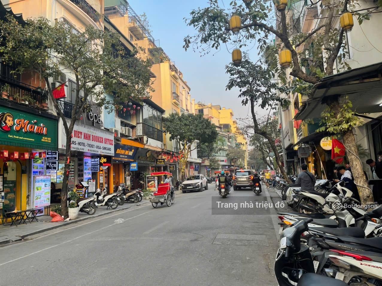 PHố cổ hoàn Kiếm, 2 mặt phố Bát Đàn - Nhà Hoả 110m² KCBT chắc chắn xây KS đỉnh 120 tỷ