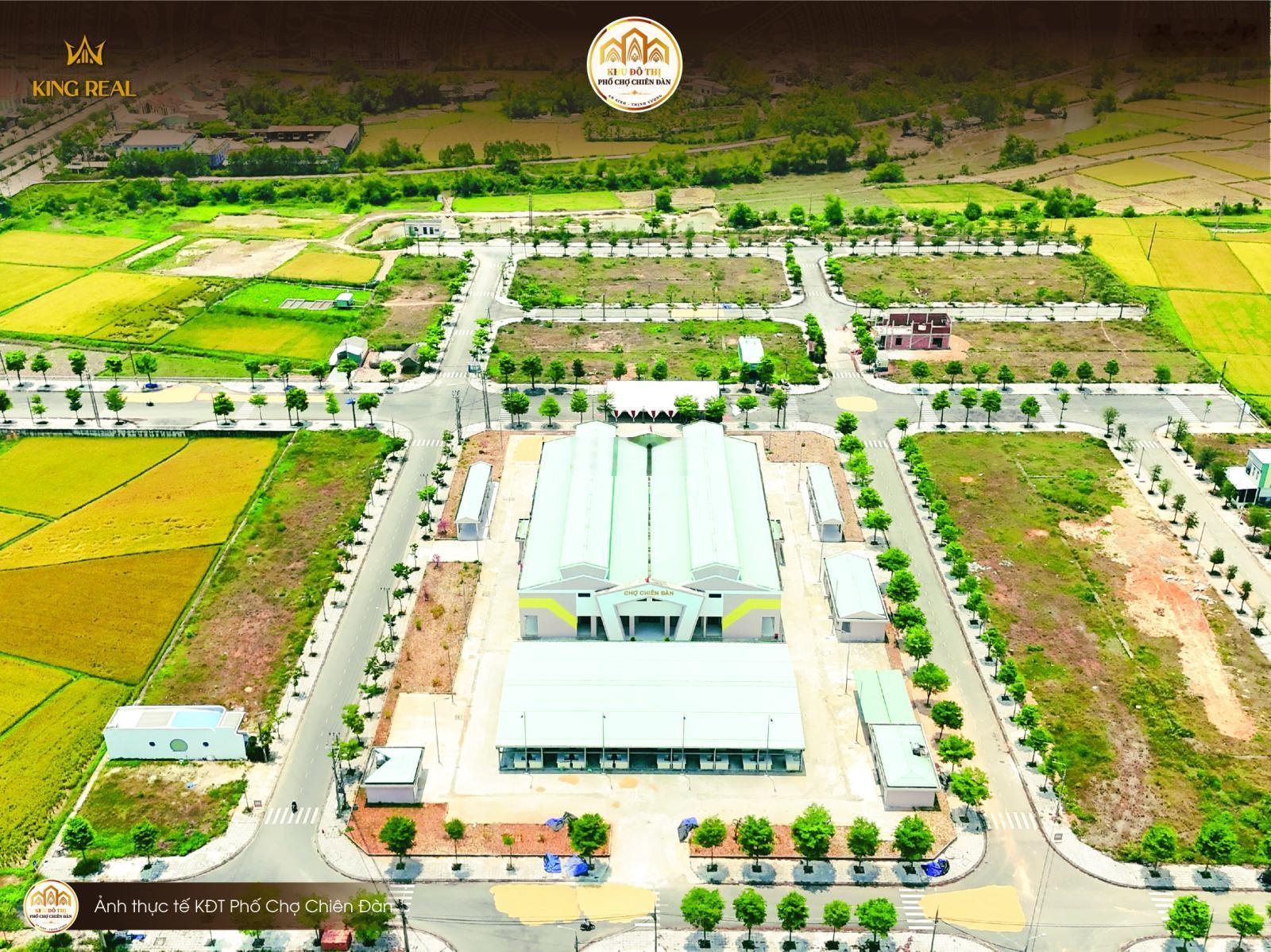 Cơ hội sở hữu đất chợ Chiên Đàn giá thấp trước khi vào hoạt động