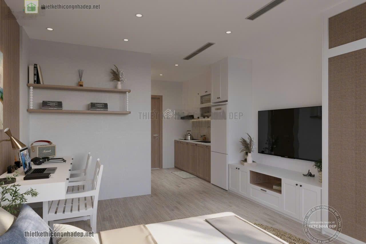 Sol Forest bán CH studio, tầng trung, đủ đồ sẵn khách thuê, giá bán 2.4tỷ BP LH 0328920737