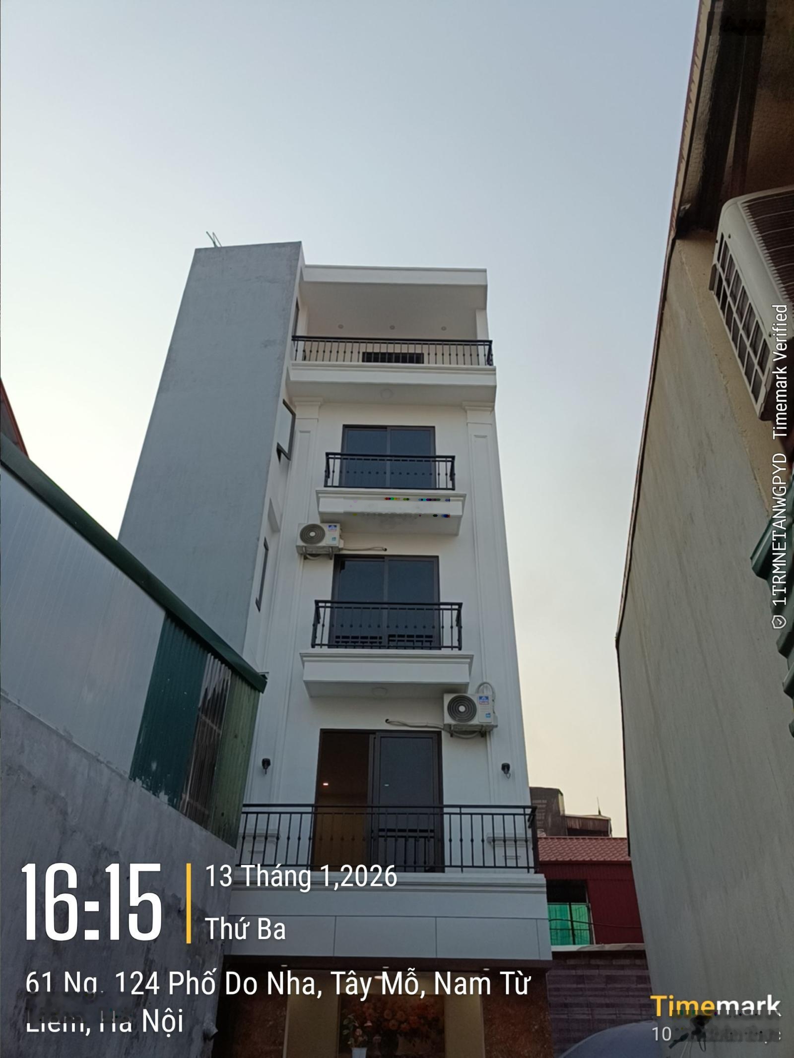 6,4tỷ bán nhà Tây Mỗ mới tinh full nội thất - ô tô cách 20m - diện tích 40m2 - 5 tầng ngõ 3 gác