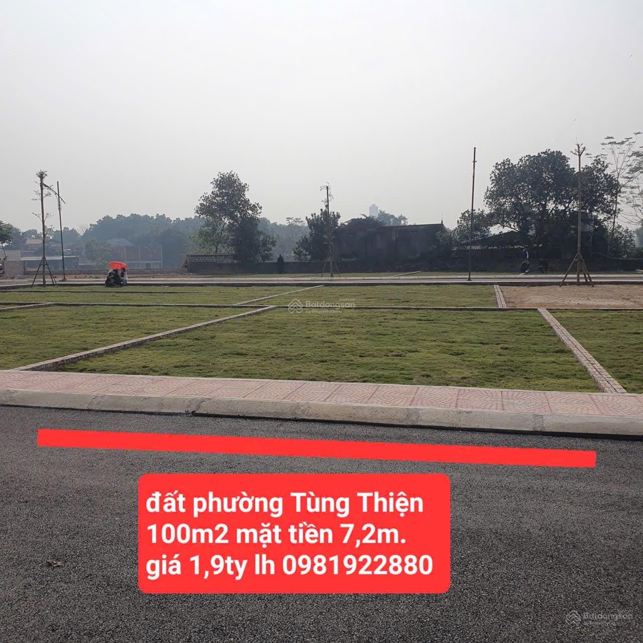 Đẹp nhất Sơn Tây gia đình có việc cần bán lô đất 100m2 chỉ 1tỷ900tr rẻ hơn thị trường 300tr