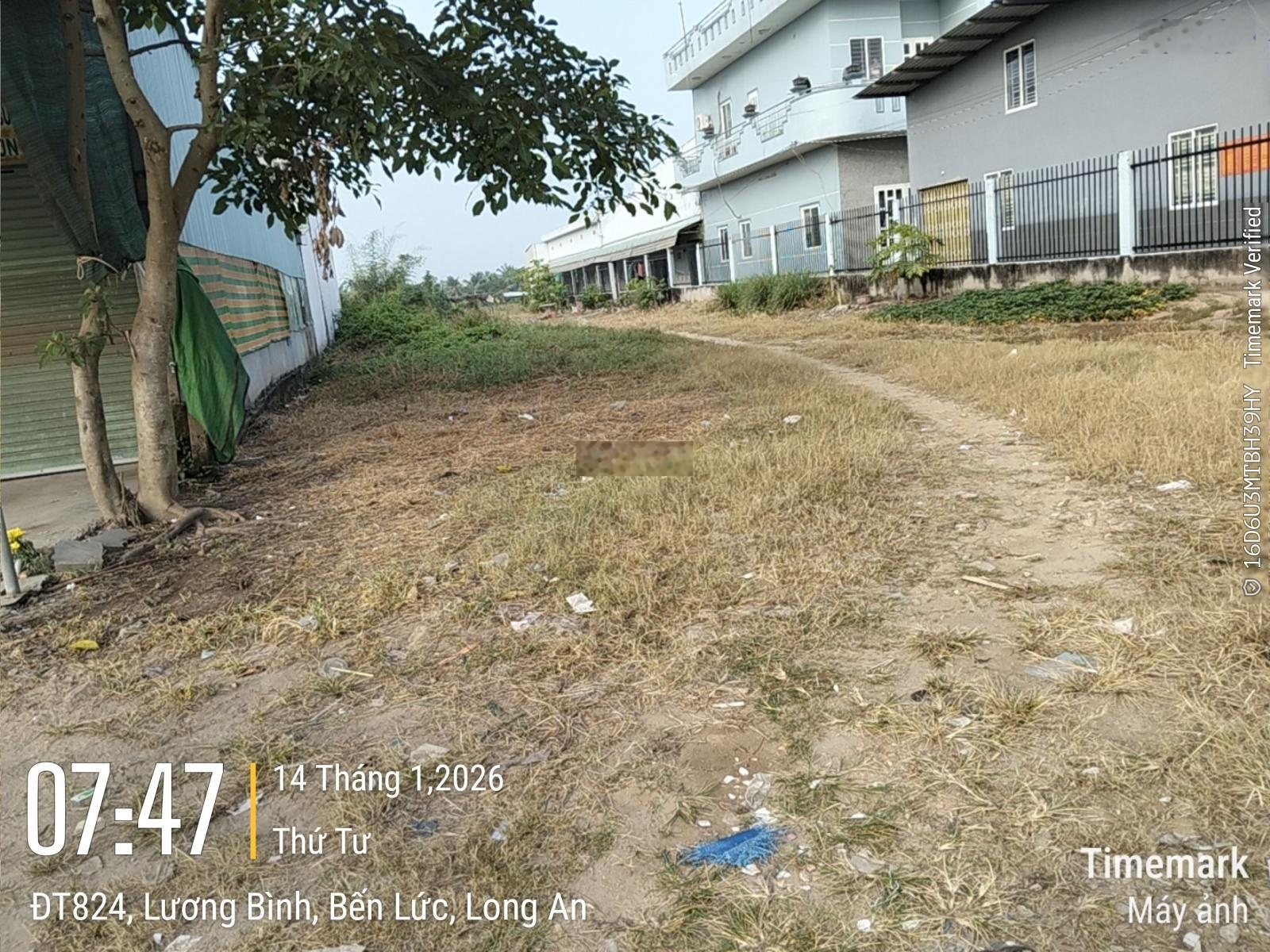 Bán đất vườn mặt tiền ĐT824 giá tốt đầu tư tại xã Lương Bình, Bến Lức, Long An