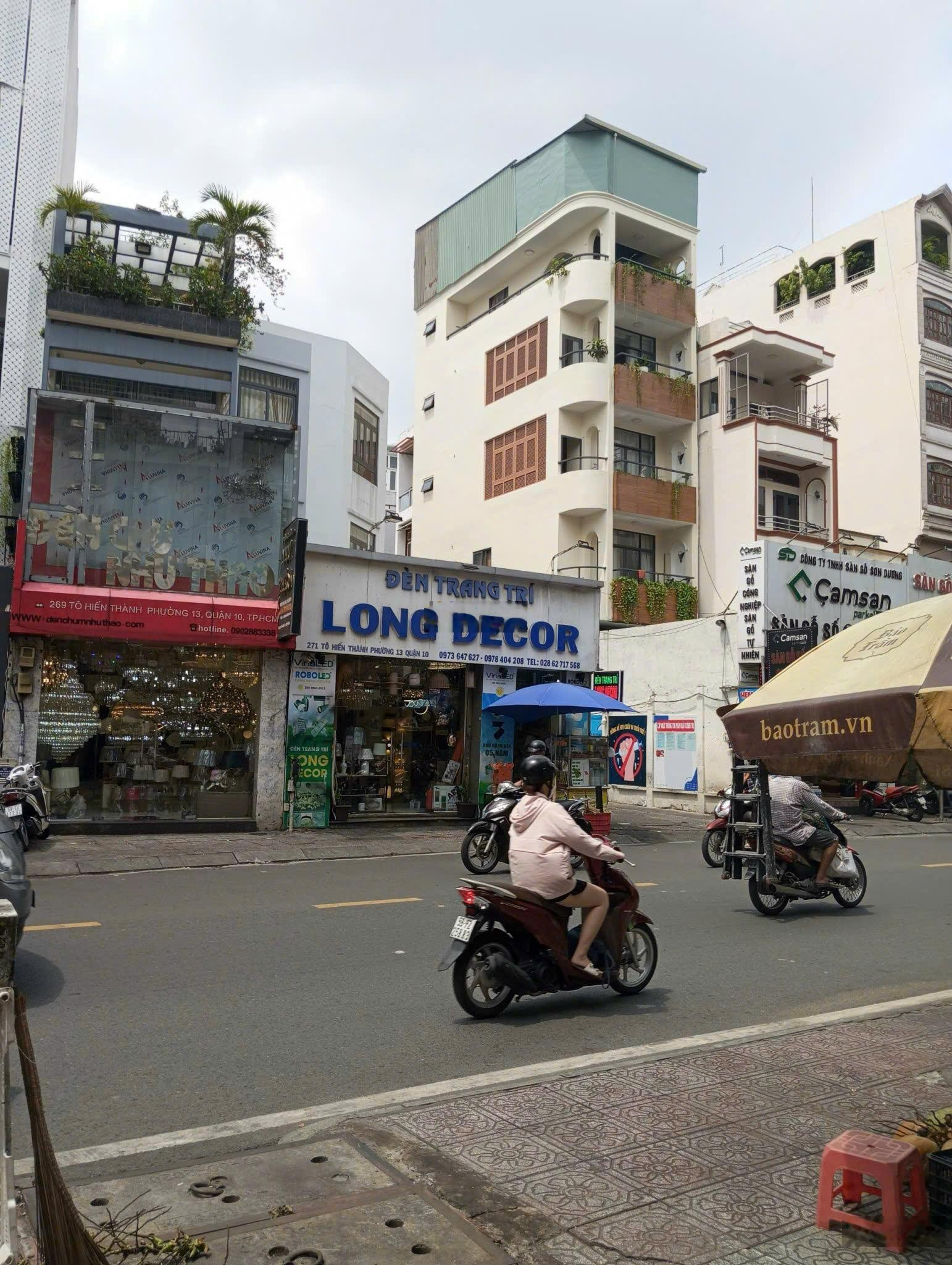 Siêu phẩm mặt tiền Tô Hiến Thành Phường 13 Quận 10, DT: 6x20m, 4 tầng - TM, HĐT: 180tr, giá: 39 tỷ