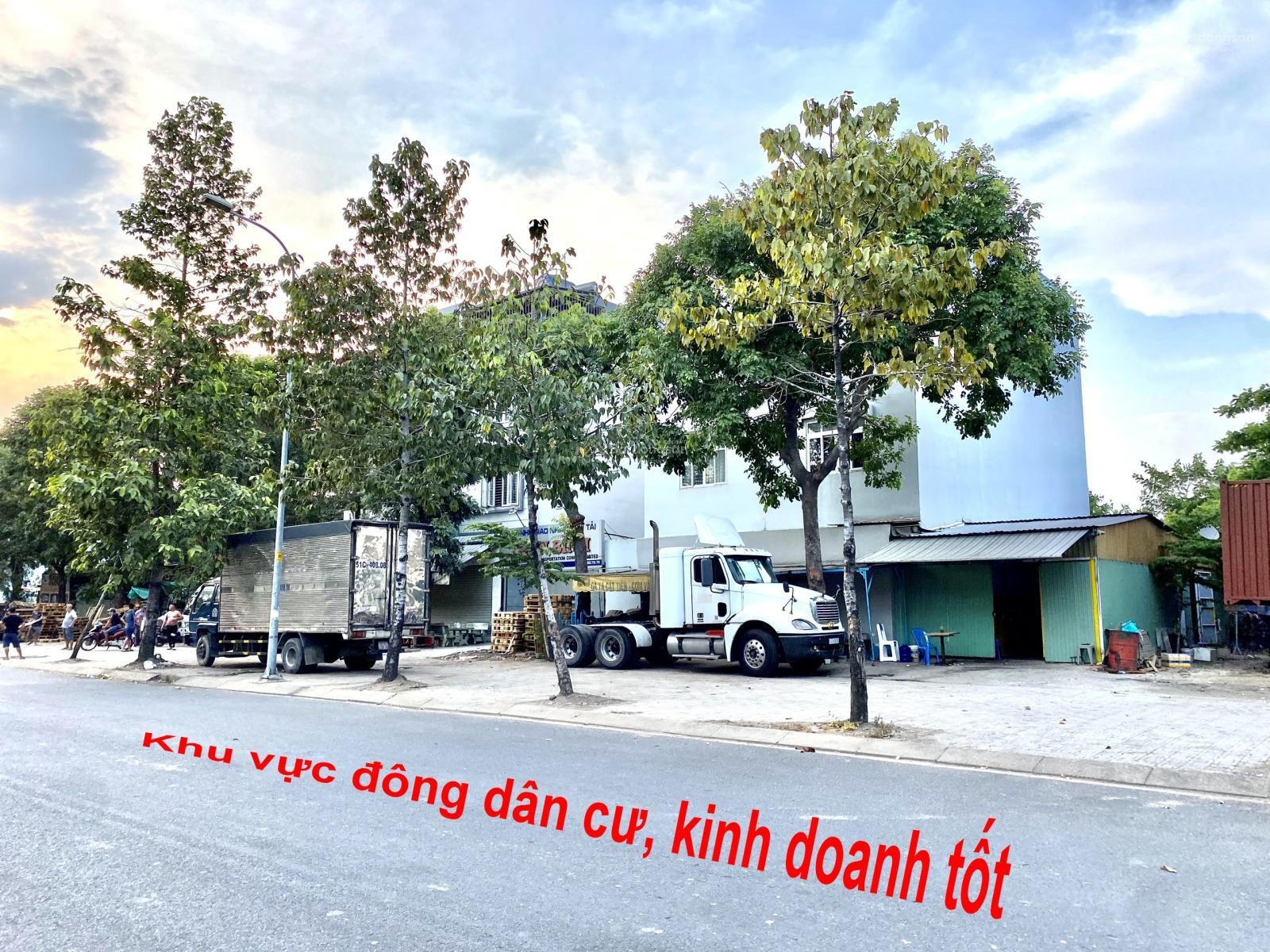 Hùng Cát Lái - Bán lô sổ đỏ 2 MT đường Liên Cảng rộng 60m, DT 138m2, SĐR, tiện KD, giá 78 tr/m2