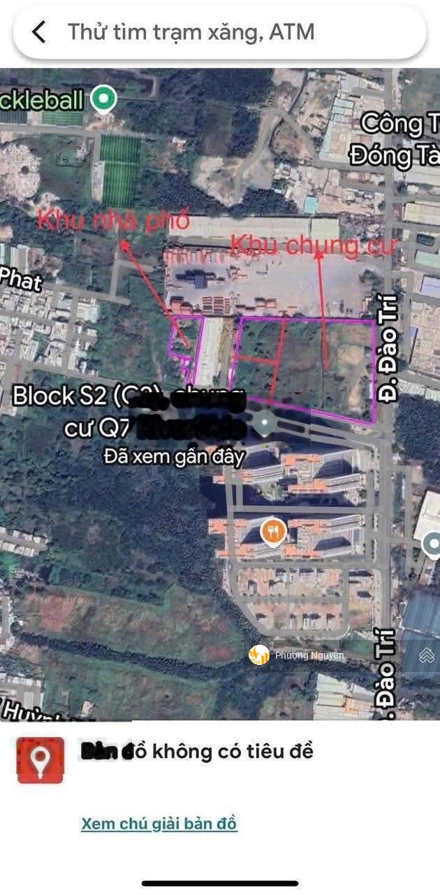 Chuyển nhượng dự án vàng KDC phức hợp Phú Thuận đường Đào Trí Q7 - pháp lý 1/500 - chỉ 2250 tỷ