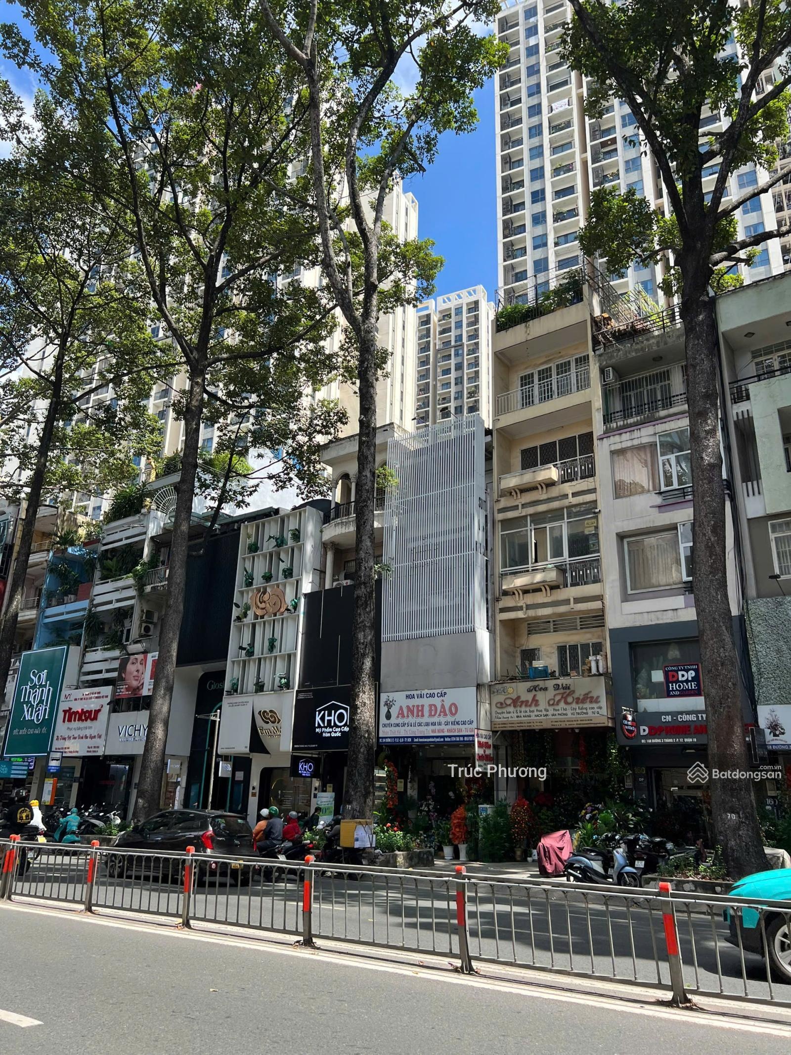 Chỉ 282 triệu/m2 sở hữu mặt tiền Nguyễn Tri Phương, Q.10, 195m2, 5 Tầng, HĐT: 110 triệu, giá 55 tỷ