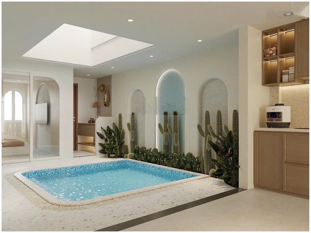 Bán nhà homestay, bể bơi riêng sát biển Mân Thái, Sơn Trà - 90m2, 3PN - Dòng tiền ổn định