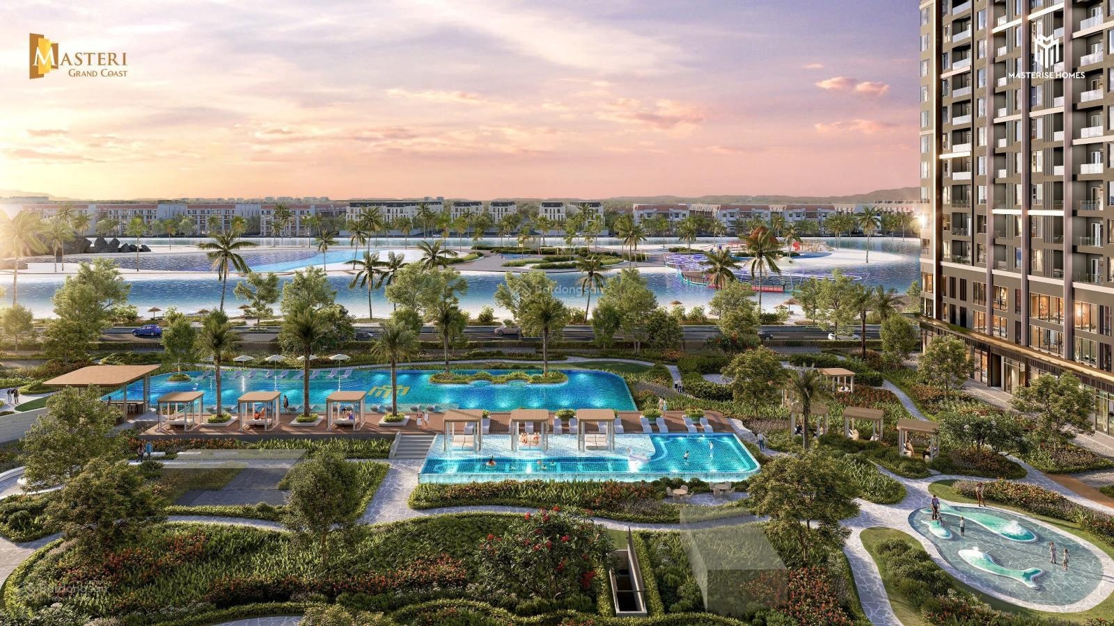 Chính thức ra mắt Masteri Grand Coast view biển hồ tạo sóng - Vinhomes Ocean Park 2