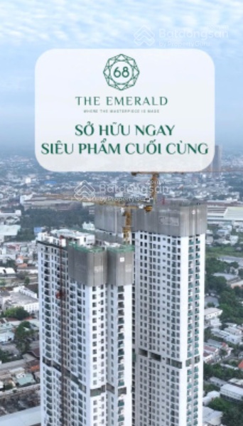 Chỉ còn 2 căn góc 2pn cuối cùng The Emerald 68 hướng Đông Nam | 73,6m² | sát tiện ích lõi dự án