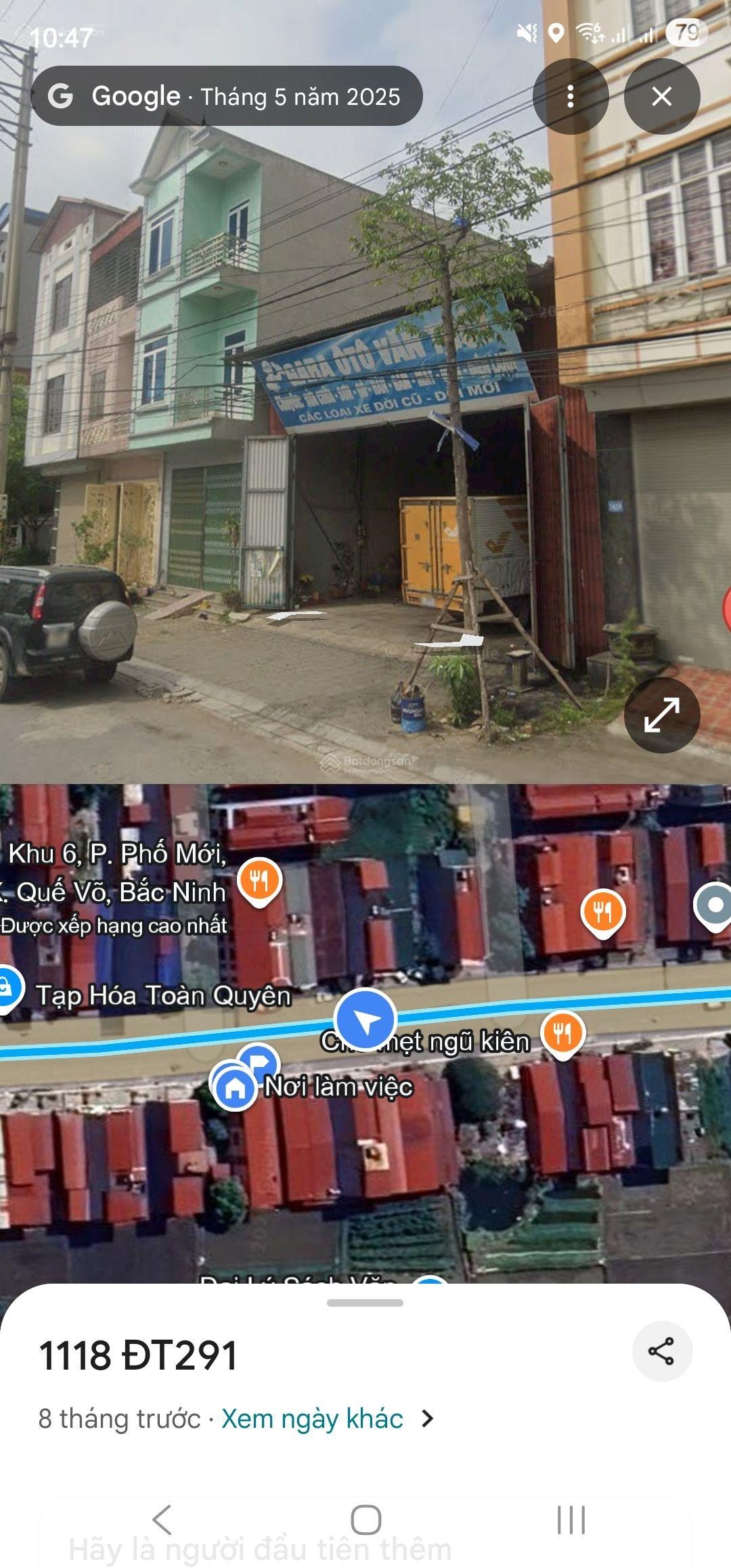 Anh chủ đẹp trai. Cần bán lô đất mặt đường 291 Quang Trung hướng về Chì. Diện tích 90m2, MT 4.5m