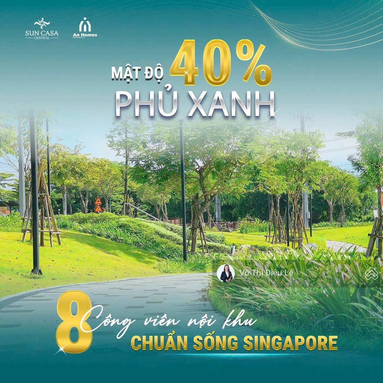 Biệt thự song lập - Sun Casa Central - Vsip II Binh Dương