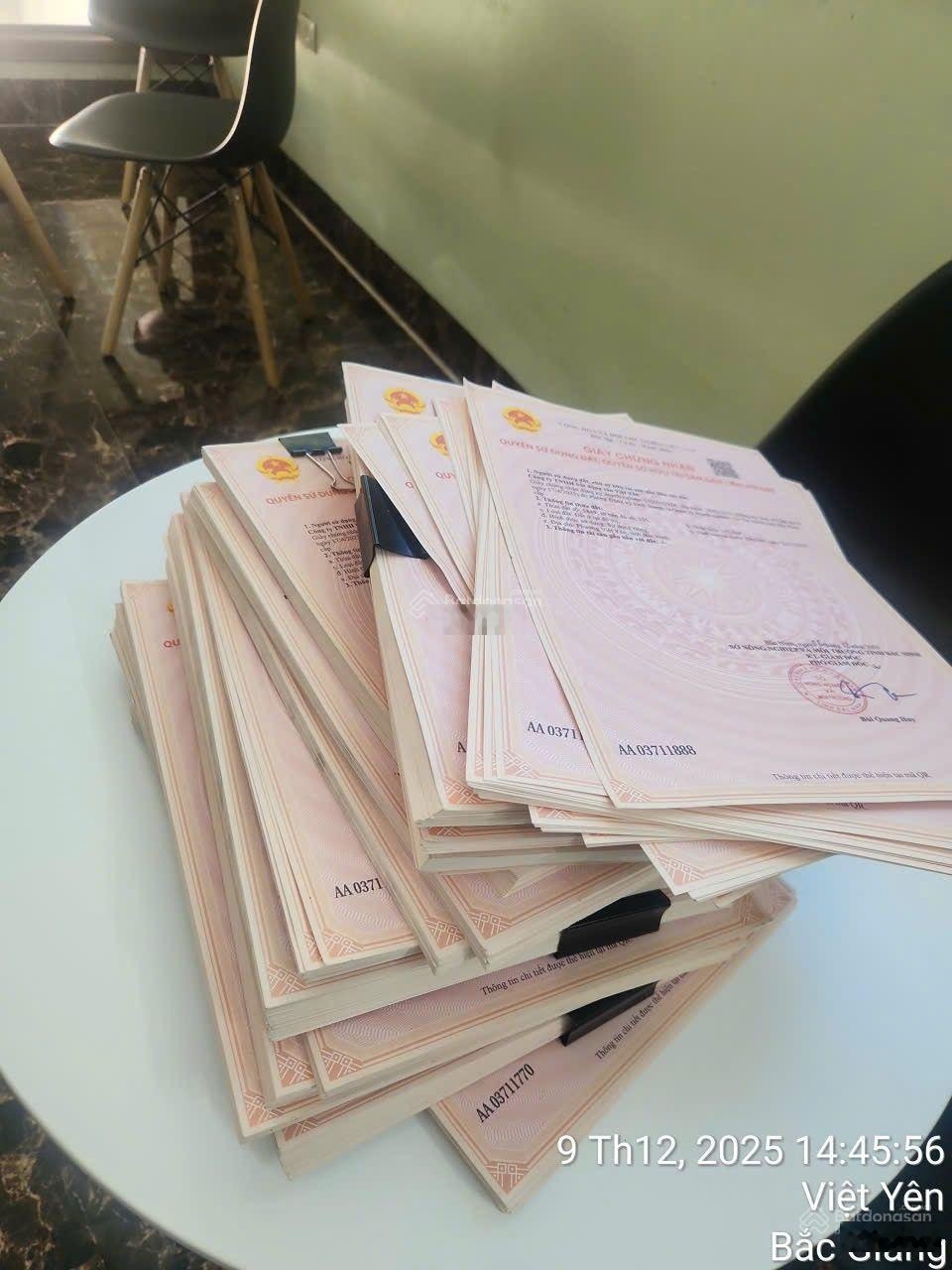 Căn xẻ khe 95m2 giá gốc CĐT 45.5tr/m2 lh 0976691533 Việt Yên Riverside