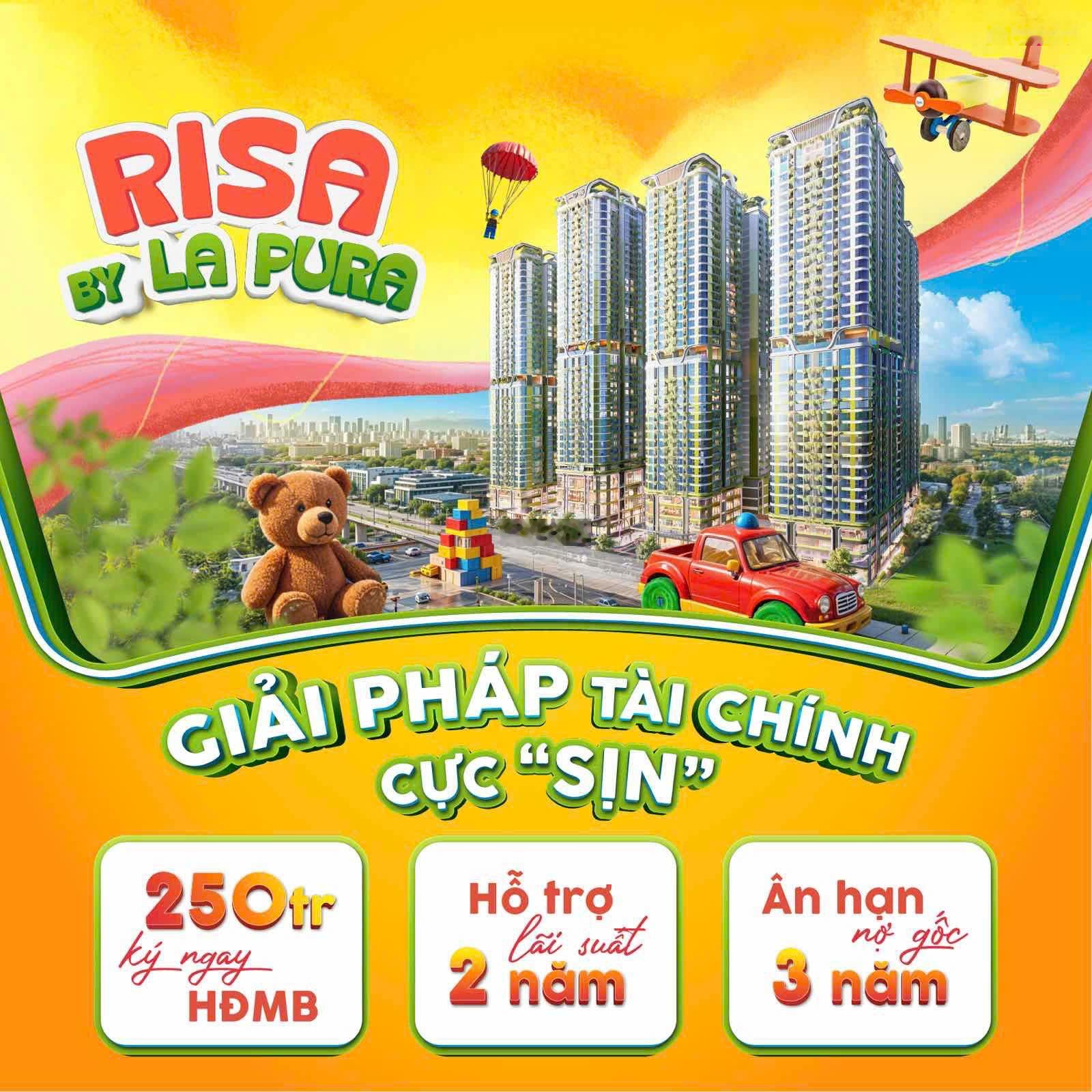 Bán căn hộ chung cư tại La Pura, 3,3 tỷ, 65m2, 2PN, 2WC, giá tốt