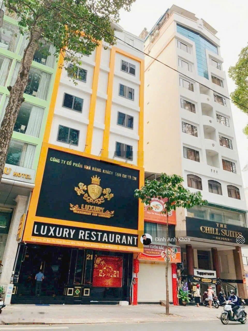 Tòa nhà Giảm 7 Tỷ | Mặt Tiền Bùi Thị Xuân Quận 1 | 8m x 18m = 129m² | Giá bán nhanh 123 Tỷ