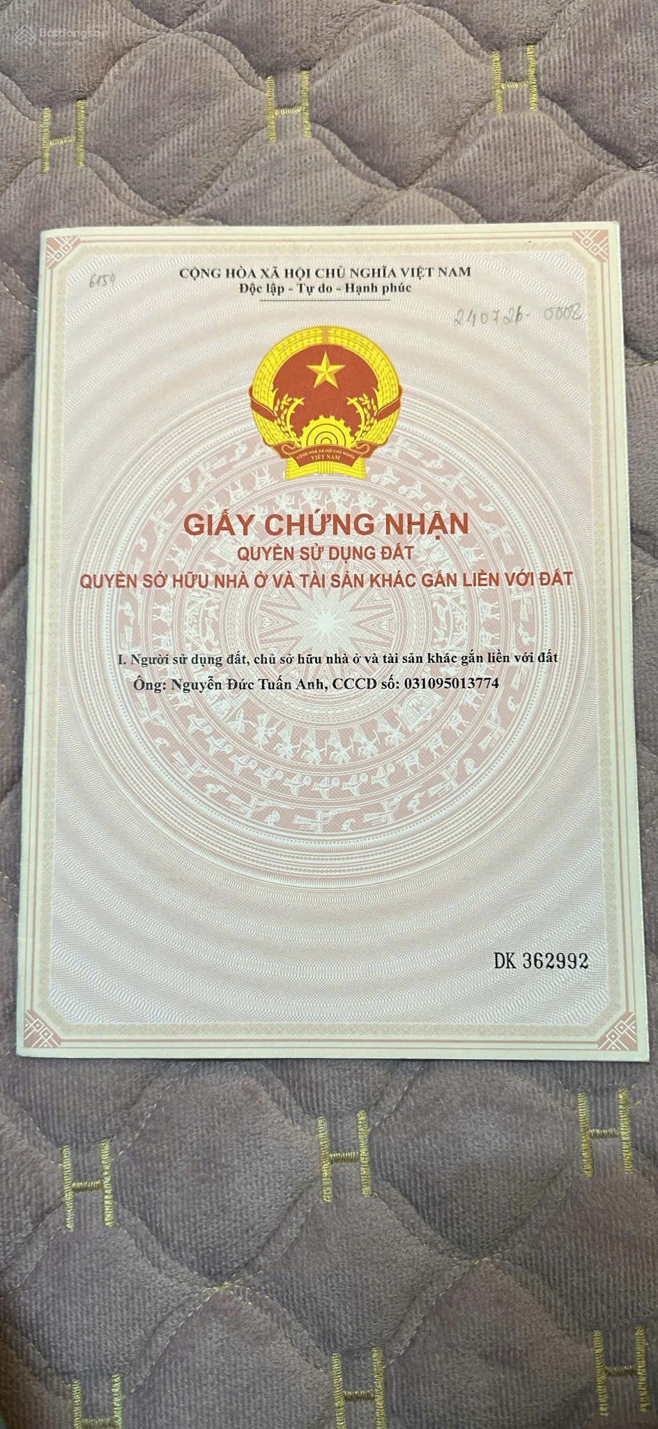 chính chủ cần bán lô đất tại Bắc Mã, xã Bình Dương cũ Thị xã Đông Triều, Quảng Ninh