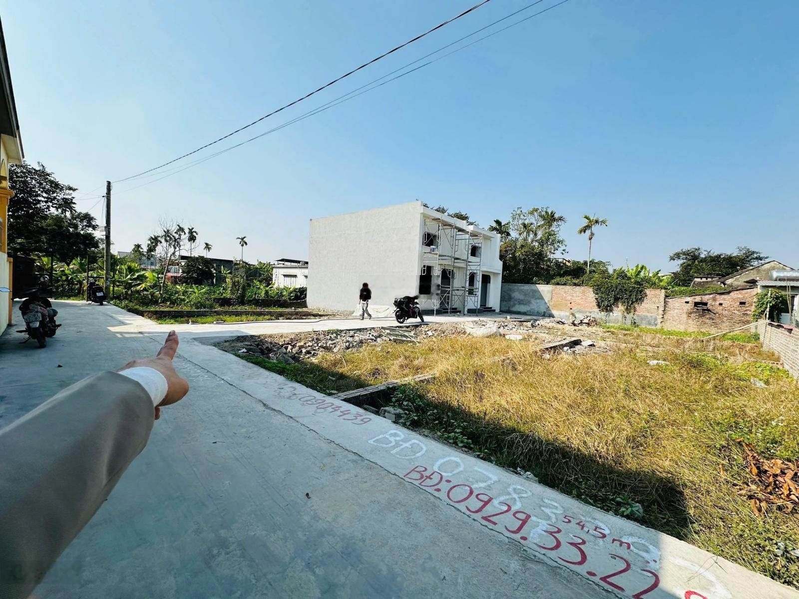 Bán đất lô góc kiều hạ quốc tuấn an dương giá 850 triệu