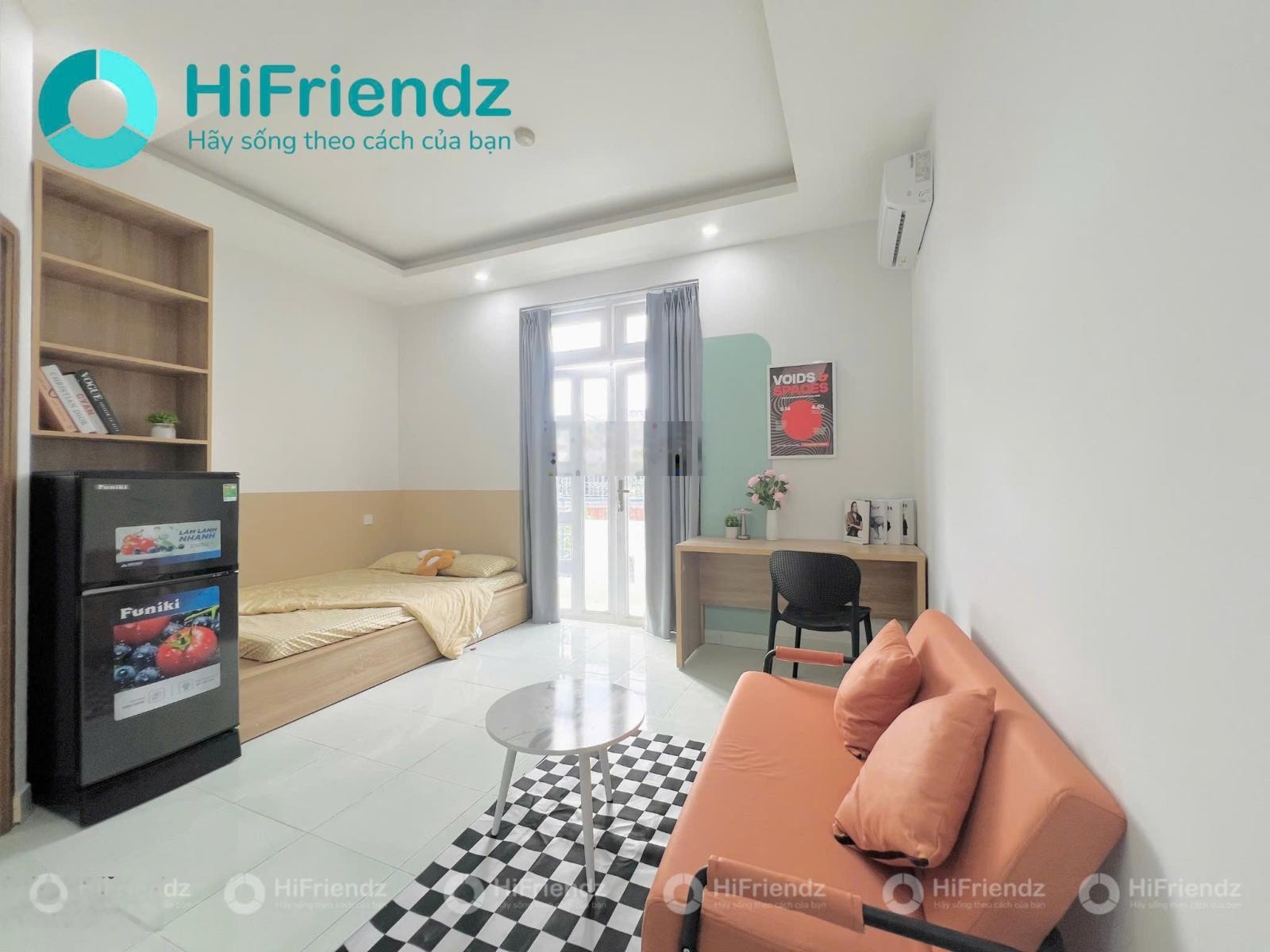 Cho thuê phòng Ban Công - Cửa sổ trời full nội thất ở Man Thiện - Q9