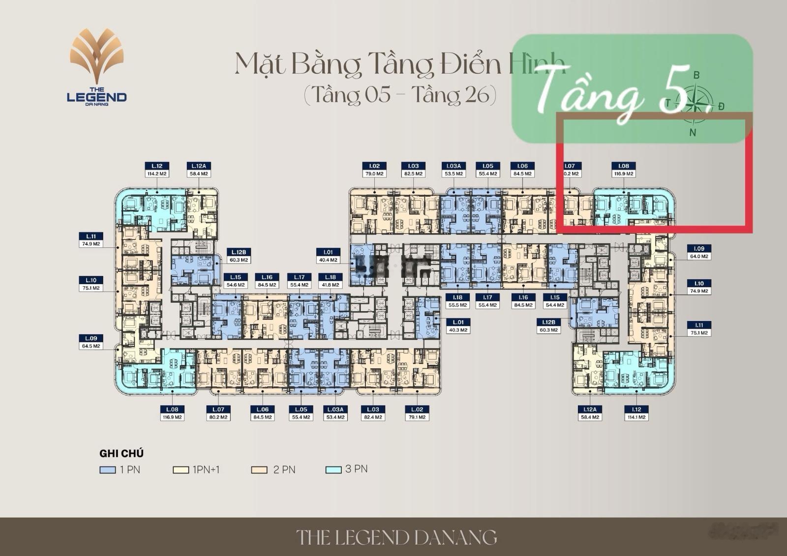 Bán căn hộ 3 phòng ngủ giá tốt nhất thị trường - bằng giá 2 phòng ngủ