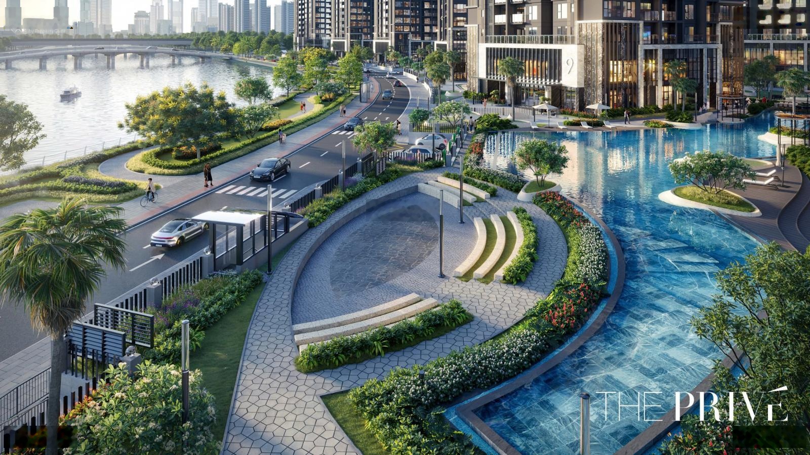 Bán CH The Privé, 123 triệu / m2, 76m2, 2PN, 2WC, pháp lý đầy đủ tại Song Hành, An Phú, Q2