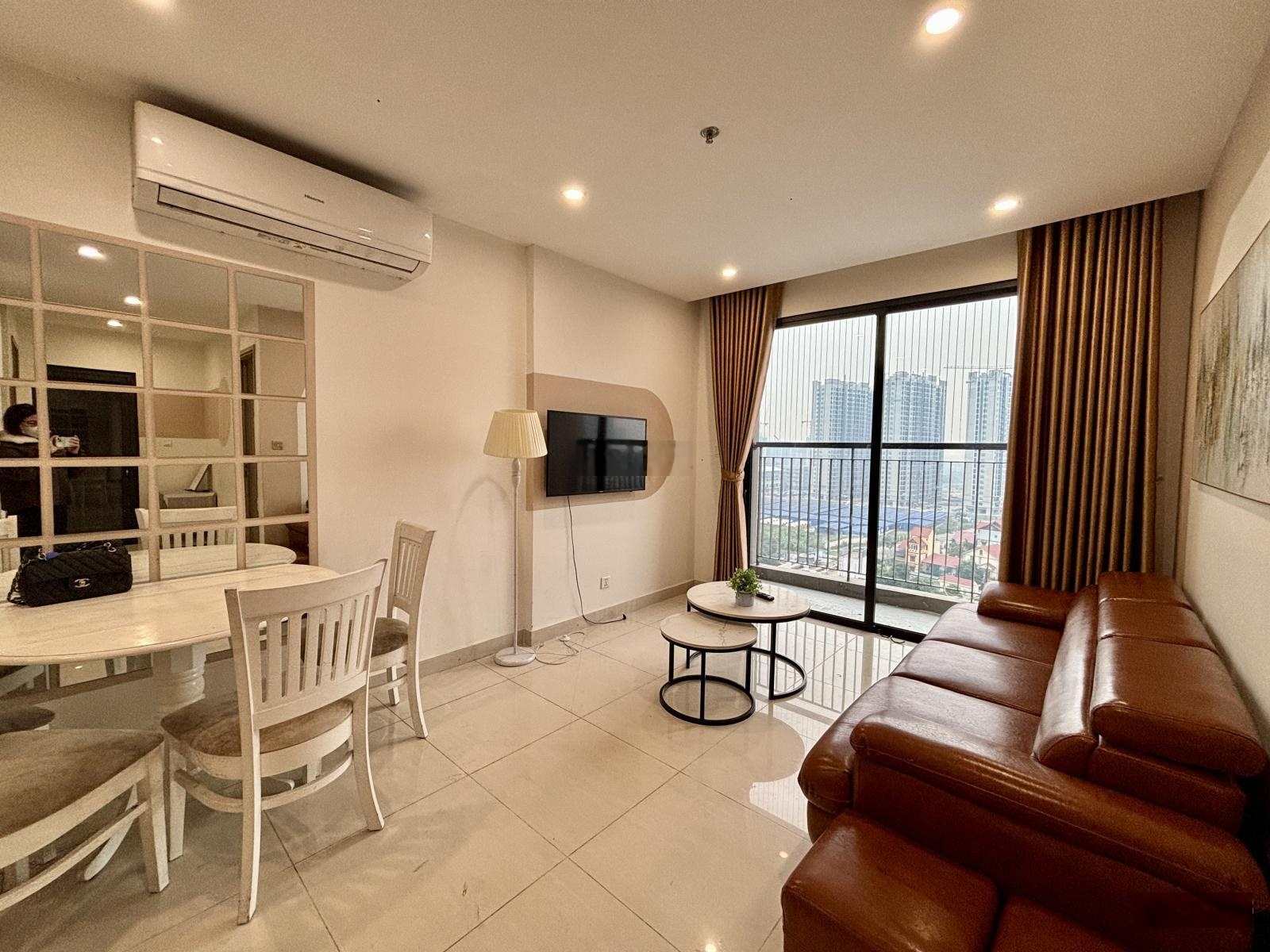 Cho thuê căn 2 ngủ Sapphia Vinhomes Ocean Park đầy đủ nội thất mới đẹp, vào ở ngay