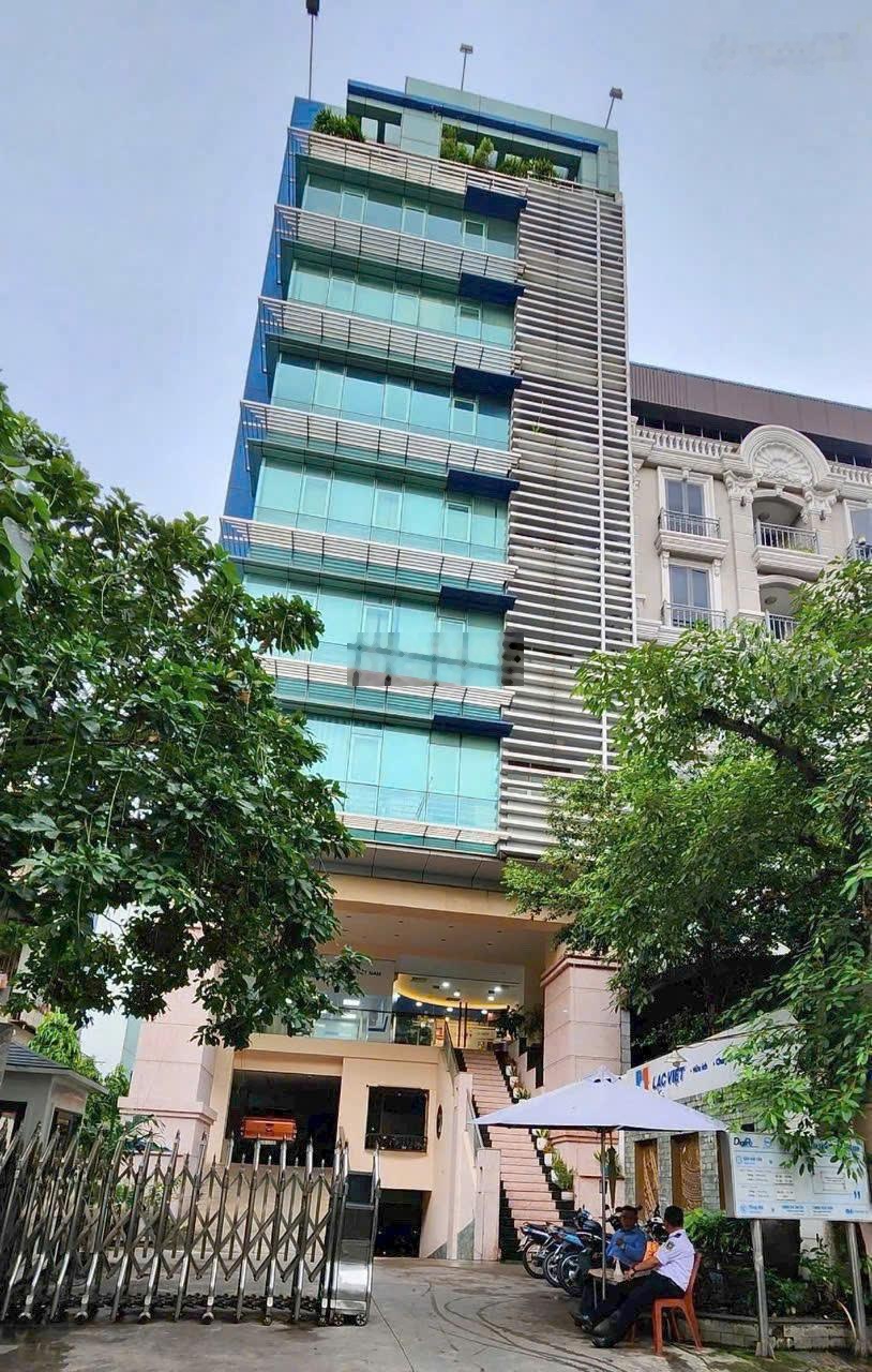 Bán tòa nhà 1300m2 sàn Hầm 7 tầng đang cho thuê 200tr/th MT Nguyễn Gia Trí Bình Thạnh Gía 57 tỷ