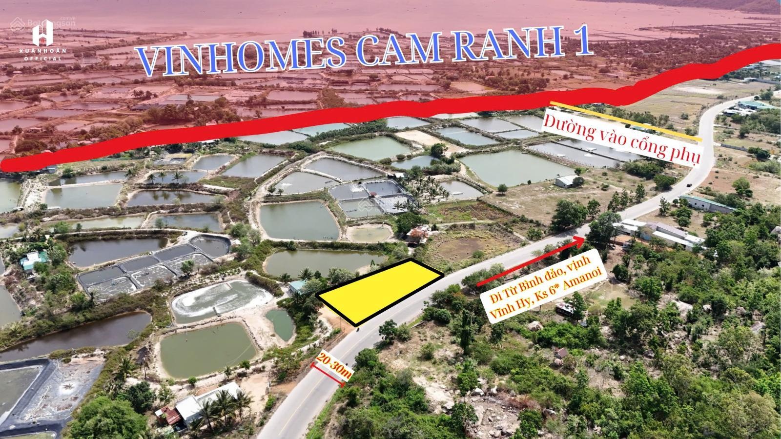 Bán gấp lô đất mặt tiền Hiệp Kiết - Bình Tiên lộ giới 32m, đối diện Vịnh Cam Ranh giá rẻ cho NĐT