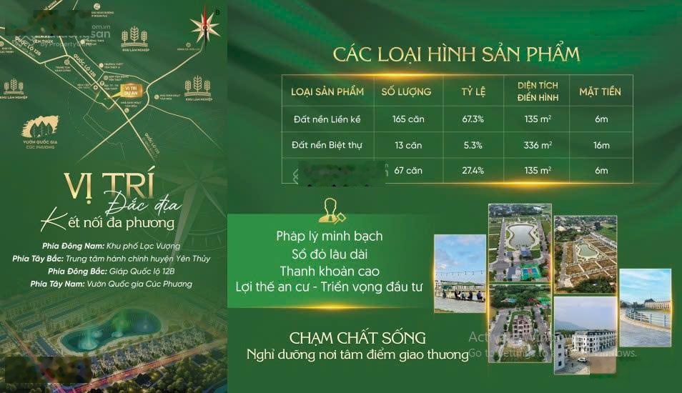 Xanh Diamond City đô thị kiểu mẫu tại Hòa Bình, cơ hội cho NĐT đi trước