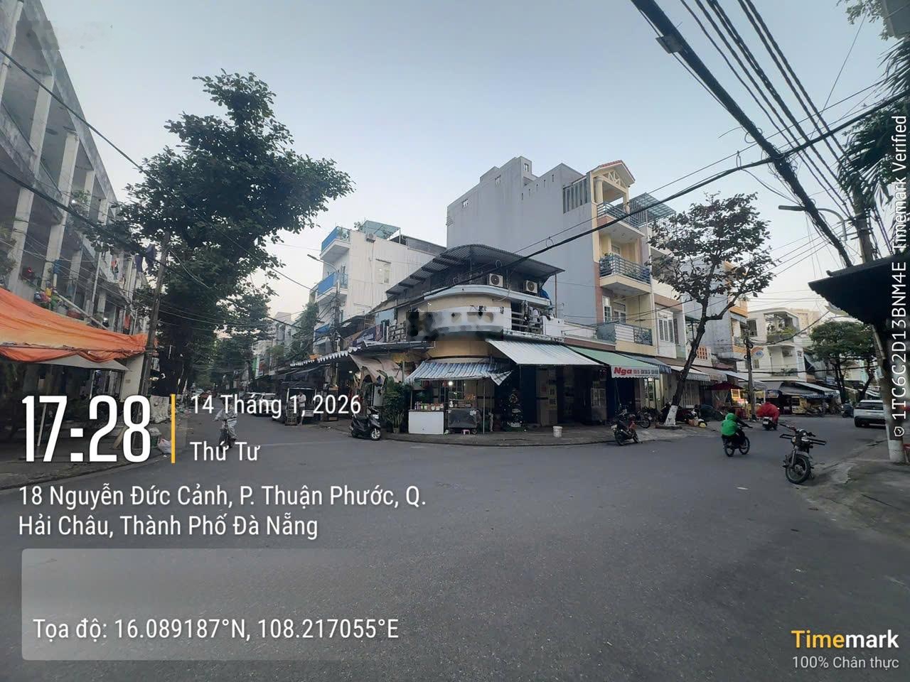 Bán gấp lô góc Phạm Ngọc Thạch - Nguyễn Đức Cảnh, Thuận Phước, Hải Châu, ĐN. Kinh doanh cực tốt