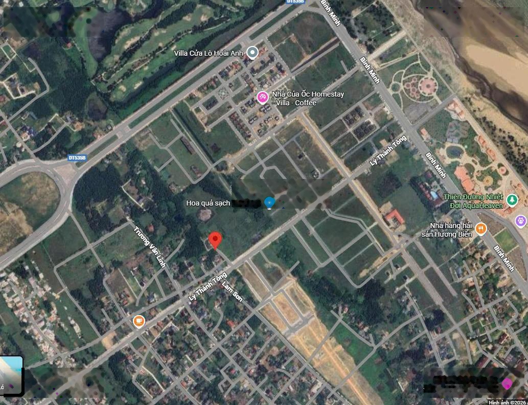 đất đẹp đối diện khu QH chợ ẩm thực tại Nghi Hòa, Cửa Lò, Nghệ An